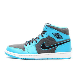 [해외]나이키 에어 조던 1 미드 감마블루 쿨그레이 Nike Air Jordan 1 Mid Gamma Blue Black Cool Grey 633206-405