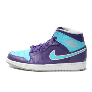 [해외]나이키 에어 조던 1 미드 코트퍼플 감마블루 Nike Air Jordan 1 Mid Court Purple Gamma Blue 554724-507