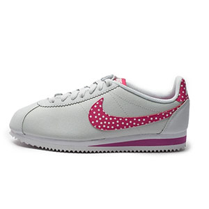 [해외]나이키 우먼스 클래식 코르테즈 레더 Nike Wmns Classic Cortez Leather Fireberry White 398436-061