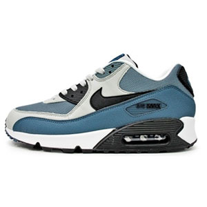 [해외]나이키 에어 맥스 90 에센셜 Nike Air Max 90 Essential Grey Black Navy Slate Blue 537384-042