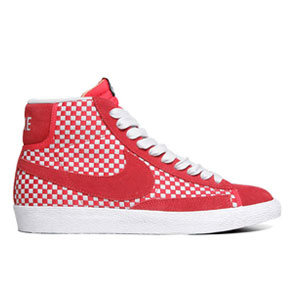 [해외]나이키 블래이져 미드 우븐 Nike Blazer Mid Woven Men&#039;s Retro Shoes Red White 555093-600