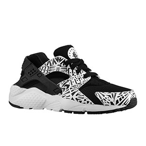 [해외]나이키 에어 허라취 GS Nike Air Huarache GS Print Black White 704943-002